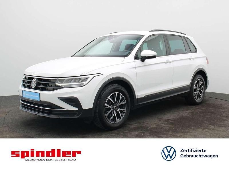 Pure white Gebraucht 2022 VW Tiguan Life SUV | 24.480 € (Fairer Preis) - Bild 1/3