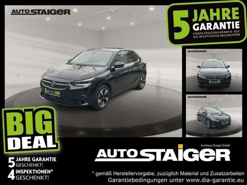 Diamant schwarz Gebraucht 2022 Opel Corsa-e Elegance Kleinwagen | 16.490 € (Fairer Preis) - Bild 1/4