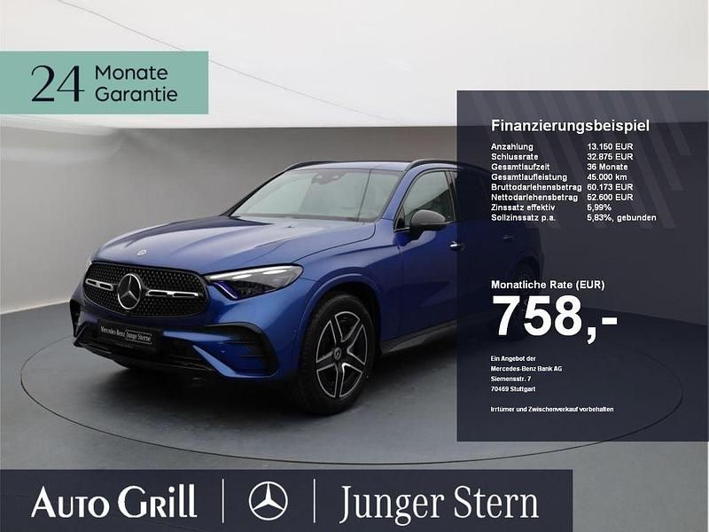 Metalliclack spektralblau Gebraucht 2023 Mercedes GLC400d AMG SUV | 70.900 € (Etwas zu teuer) - Bild 1/4