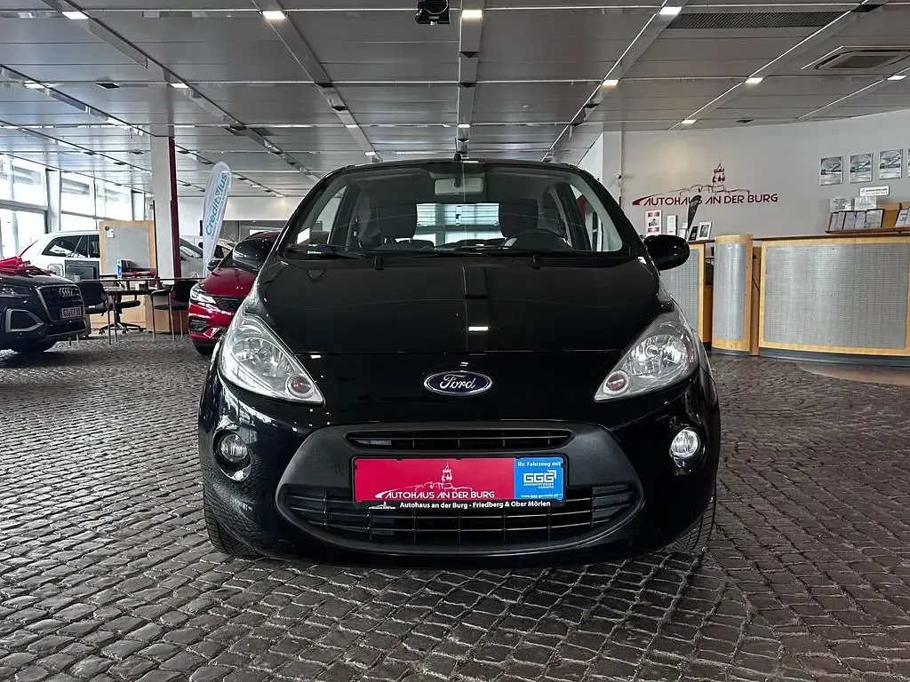 Gebraucht Ford Ka Titanium 69 PS (50 kW) 2009 Midnightschwarz metallic Kleinwagen