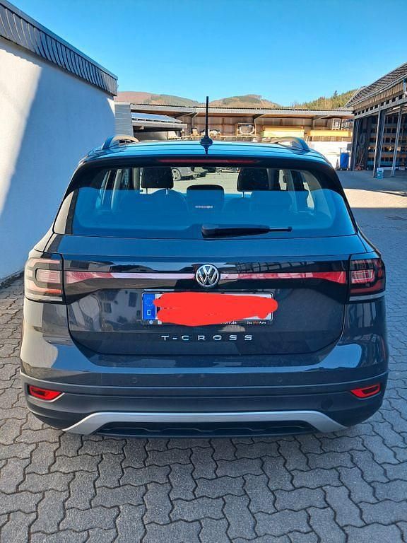 Gebraucht VW T-Cross 95 PS (69 kW) 2019 Schwarz SUV