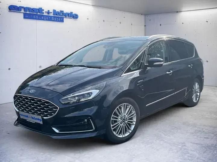 Blau Gebraucht 2022 Ford S-MAX Vignale Van / Kleinbus | 31.970 € (Superpreis) - Bild 1/4