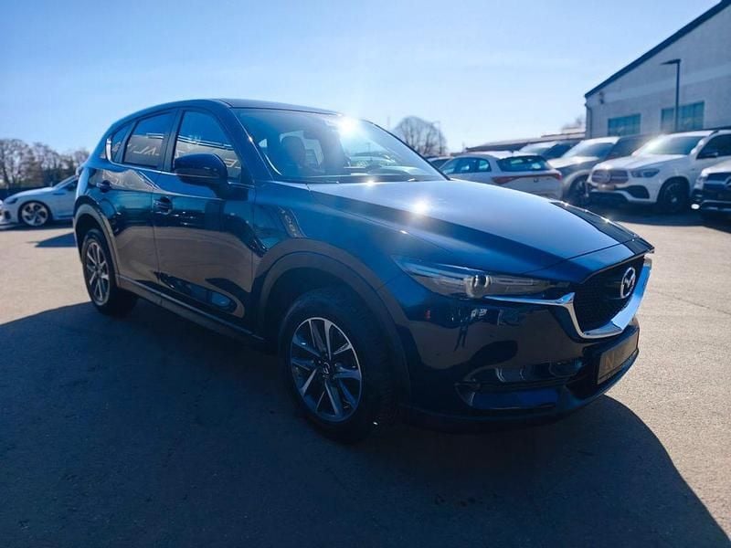 Gebraucht Mazda CX-5 Exclusive-Line 150 PS (110 kW) 2019 Blau SUV
