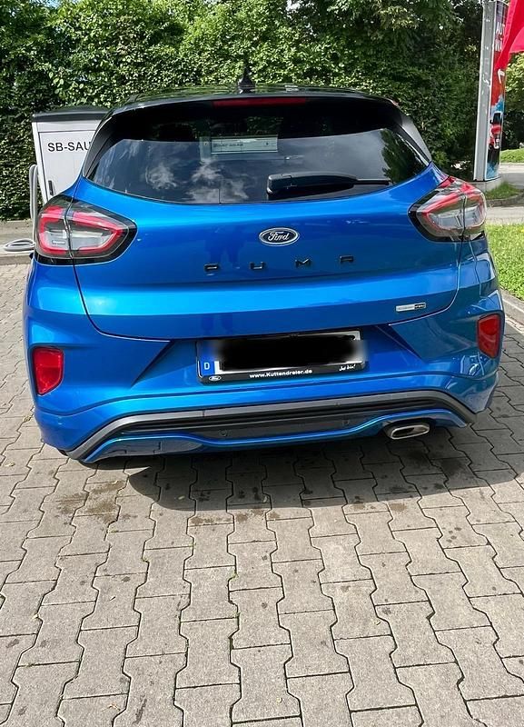 Blau Gebraucht 2022 Ford Puma SUV | 17.700 € (Fairer Preis) - Bild 1/4
