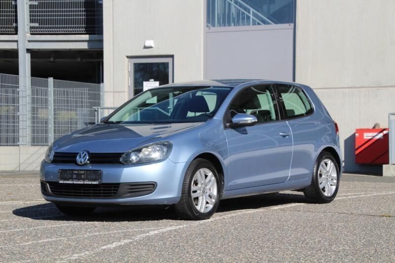 Blau Gebraucht 2009 VW Golf VI Limousine | 3.250 € (Fairer Preis) - Bild 1/4