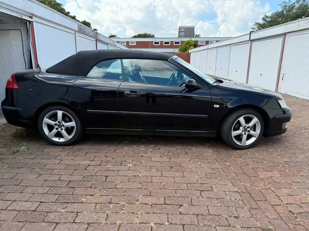 Gebraucht Saab 9-3 Cabriolet Vector 150 PS (110 kW) 2004 Schwarz Cabrio