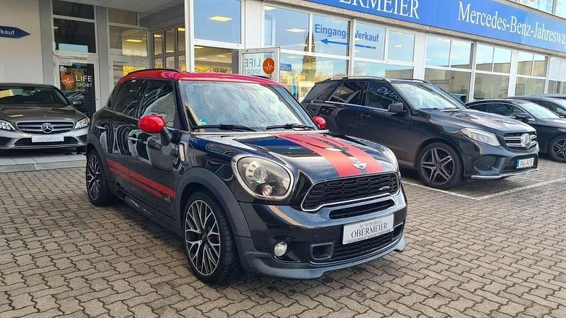 Schwarz (absolute black) Gebraucht 2012 Mini John Cooper Works Countryman SUV | 10.950 € (Fairer Preis) - Bild 1/4