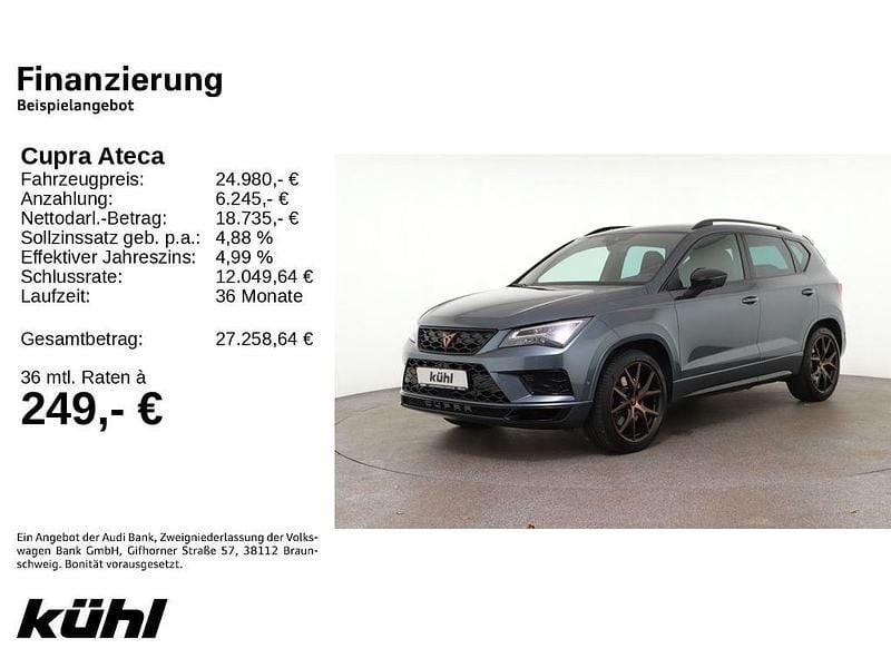 Usata Cupra Ateca 300 CV (220 kW) 2020 Grigio SUV