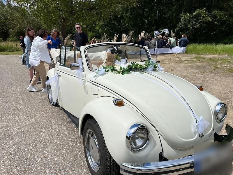 Używany VW Käfer 48 KM (35 kW) 1972 Biały Kabriolet