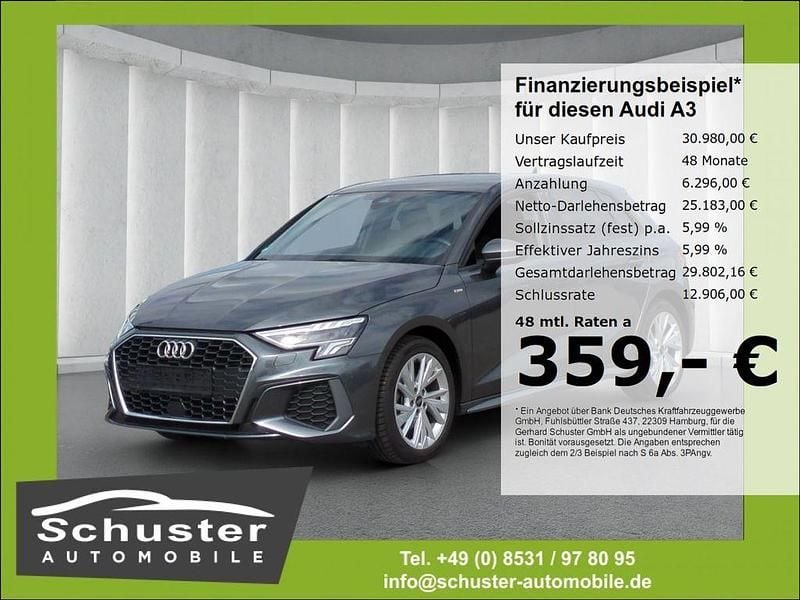 Gebraucht Audi A3 S-Line 150 PS (110 kW) 2024 Grau Limousine
