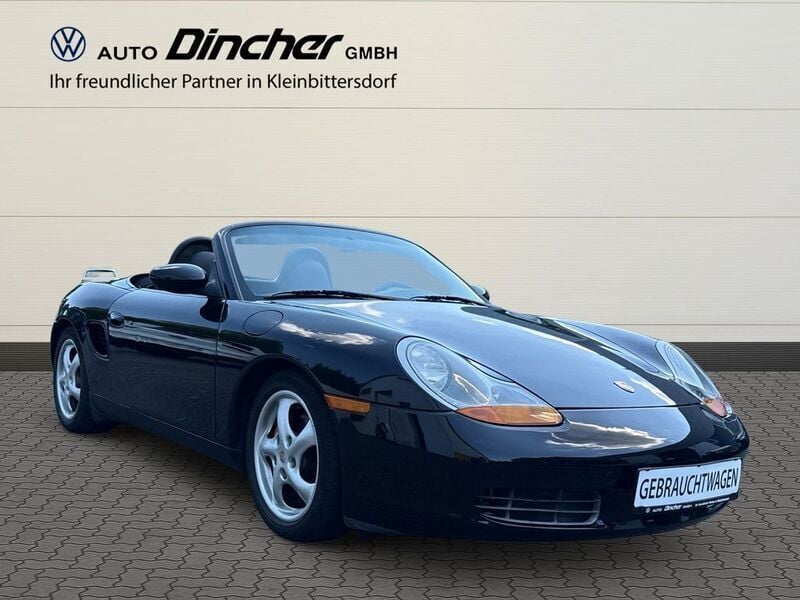 Schwarz Gebraucht 1997 Porsche Boxster Cabrio | 18.990 € (Teuer) - Bild 1/2