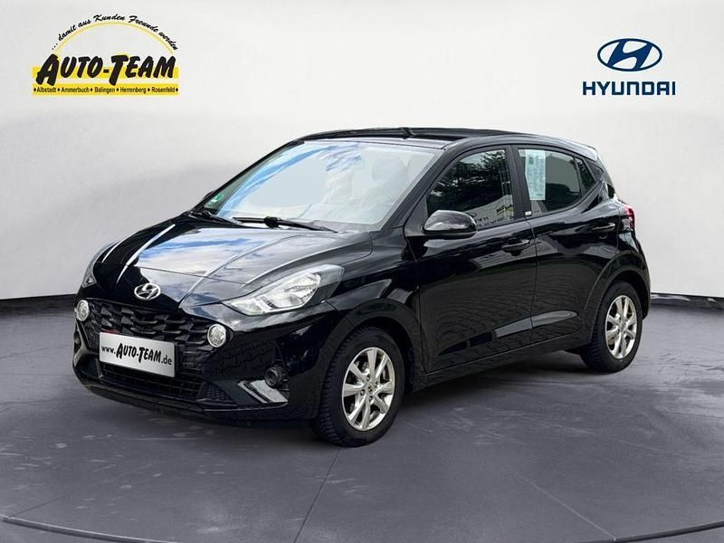 Phantom black Gebraucht 2021 Hyundai i10 Trend Kleinwagen | 13.900 € (Fairer Preis) - Bild 1/4