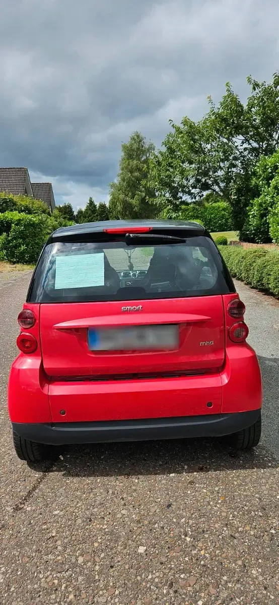 Gebraucht Smart ForTwo Coupé 71 PS (52 kW) 2009 Rot Coupé
