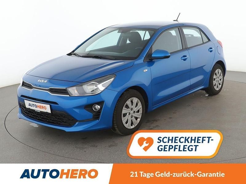 Blau Gebraucht 2022 Kia Rio Edition 7 Limousine | 11.950 € (Fairer Preis) - Bild 1/3