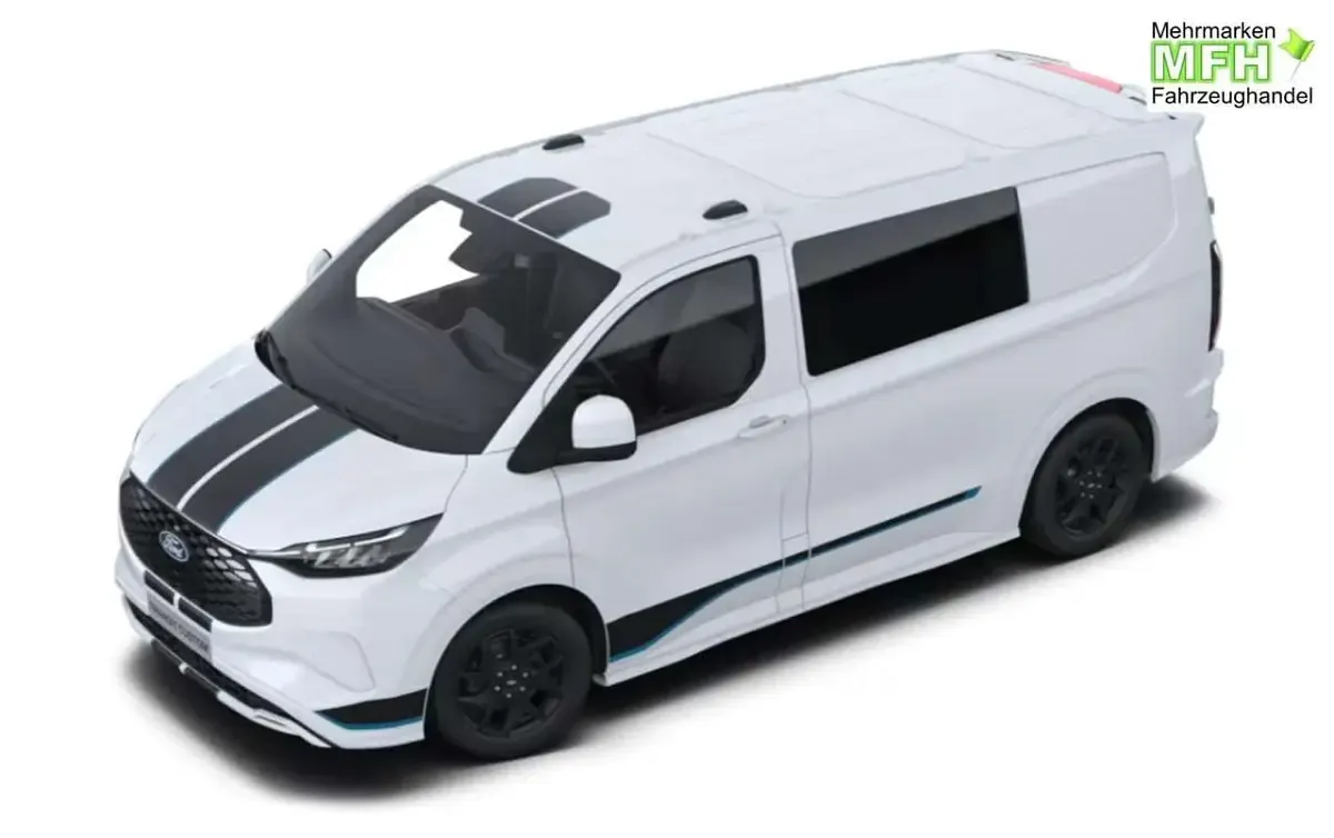 Neu Ford E-Transit Sport 160 kW (218 PS) 2026 Frozen white Van