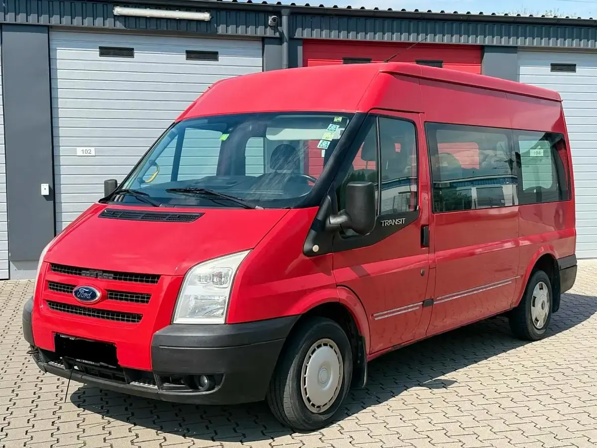 Usata Ford Transit 116 CV (85 kW) 2010 Rosso Monovolume