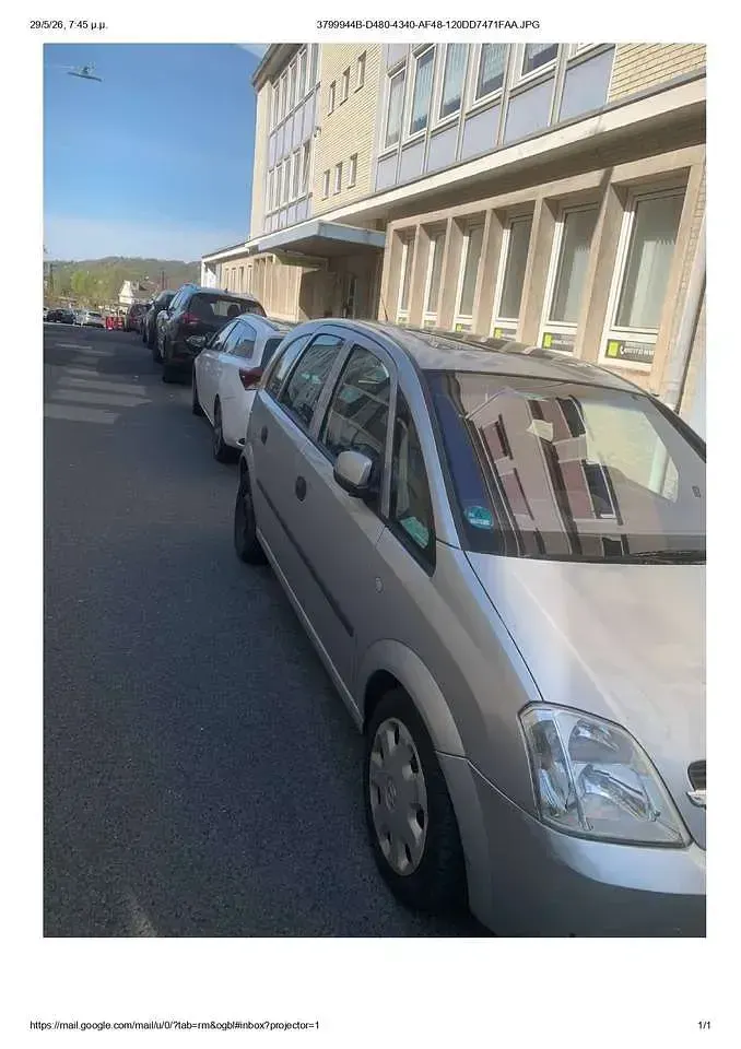 Gebraucht Opel Meriva Enjoy 87 PS (63 kW) 2003 Grau Van / Kleinbus