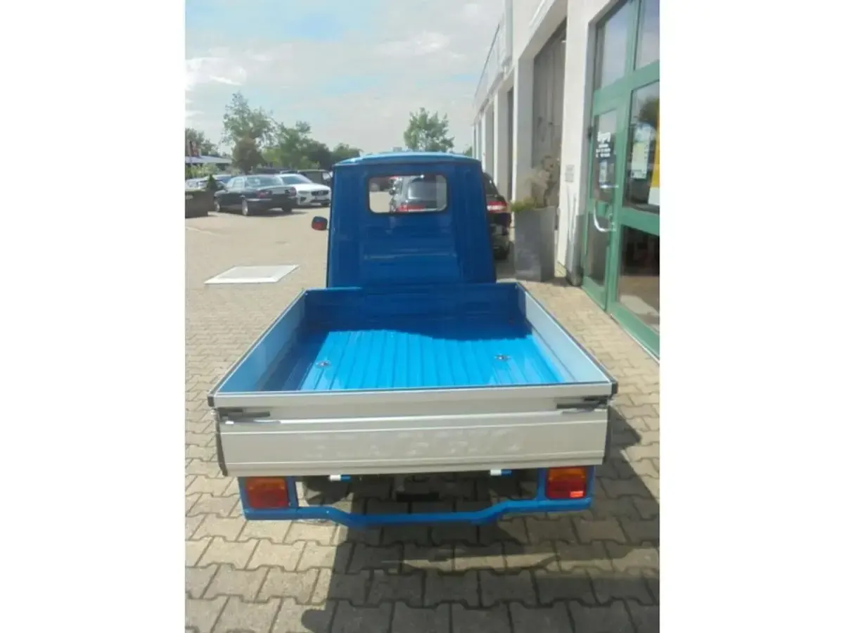 Neu Piaggio APE 2026 Blau Kleinwagen
