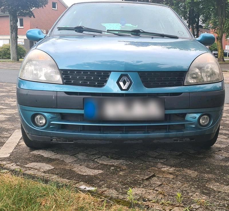 Gebraucht Renault Clio II 75 PS (55 kW) 2003 Blau Kleinwagen