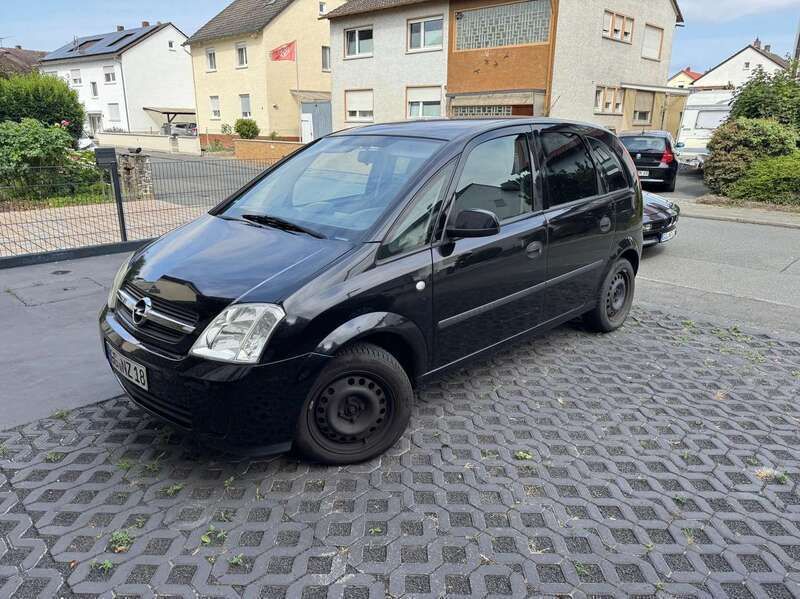 Schwarz Gebraucht 2003 Opel Meriva Essentia Van / Kleinbus | 1.750 € (Fairer Preis) - Bild 1/4