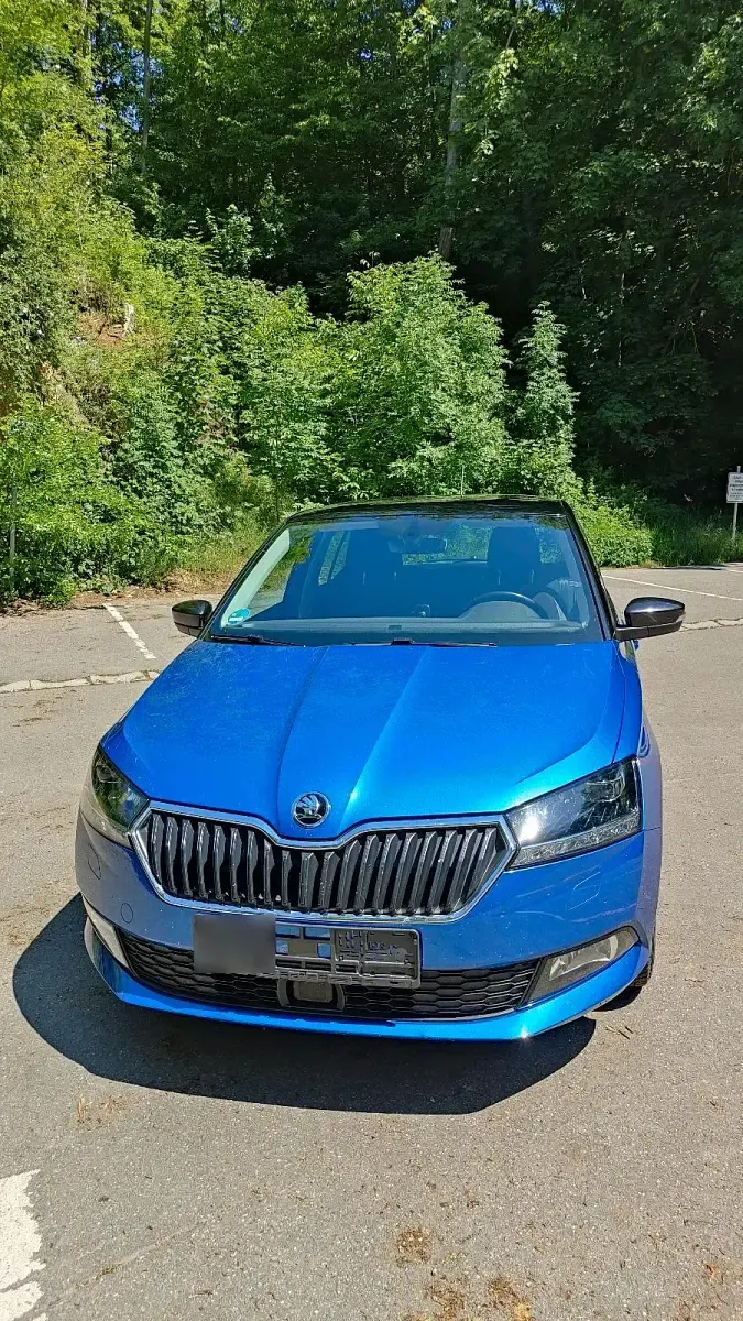 Gebraucht Skoda Fabia Style 95 PS (69 kW) 2018 Blau Kleinwagen