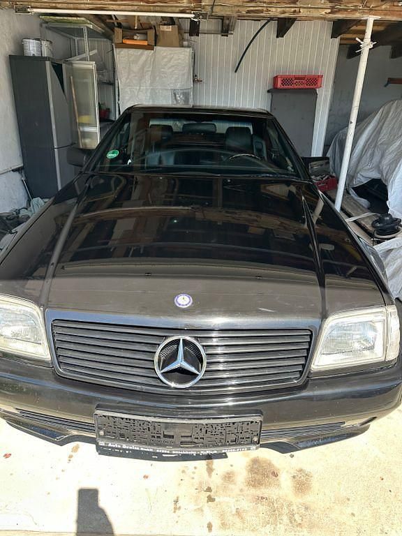 Schwarz Gebraucht 1991 Mercedes SL300 Cabrio | 13.999 € - Bild 1/4