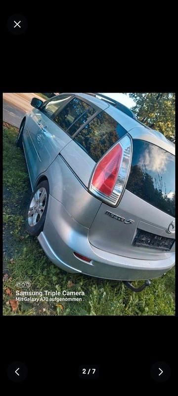 Gebraucht Mazda 5 143 PS (105 kW) 2010 Silber Van / Kleinbus