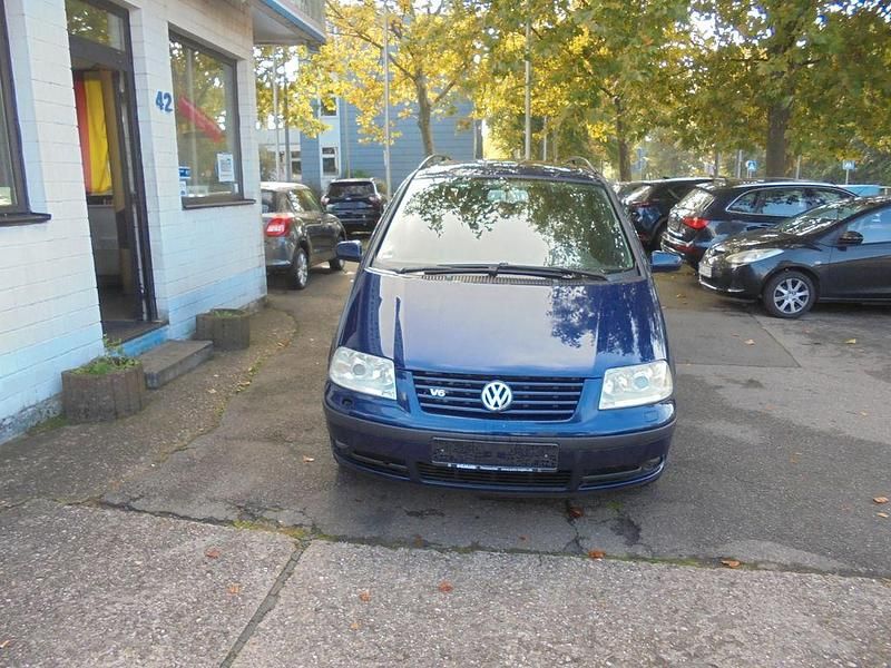 Gebraucht VW Sharan Highline 204 PS (150 kW) 2003 Blau Van / Kleinbus