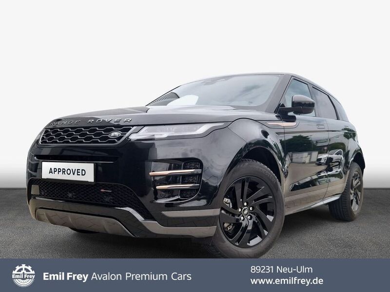 Santorini black Gebraucht 2023 Land Rover Range Rover evoque SE Dynamic SUV | 40.950 € (Superpreis) - Bild 1/4