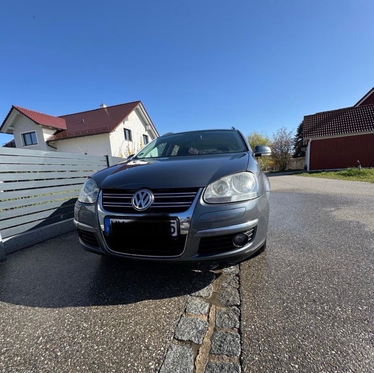 Grau Gebraucht 2009 VW Golf VI Kombi | 2.100 € (Superpreis) - Bild 1/4