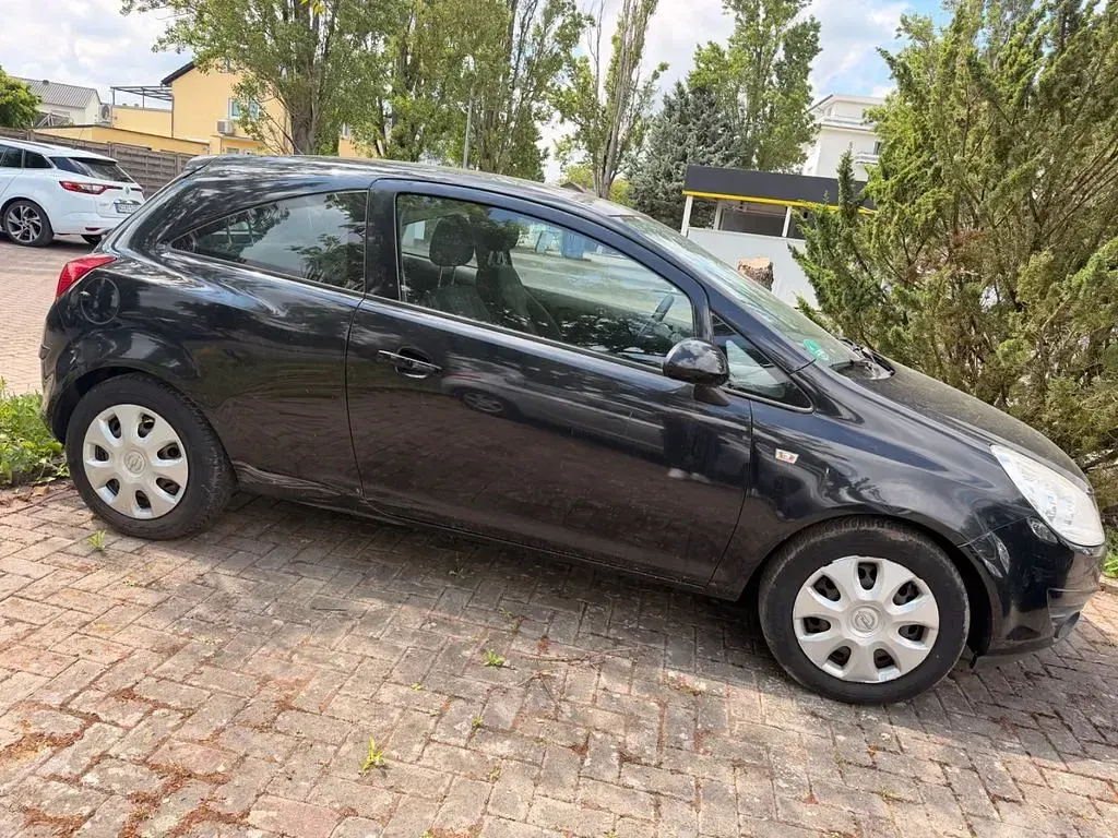 Gebraucht Opel Corsa Edition 80 PS (58 kW) 2009 Schwarz Kleinwagen