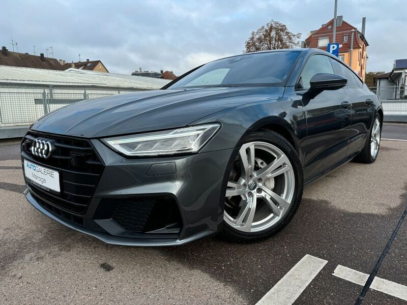 Grau Gebraucht 2020 Audi A7 S-Line Kleinwagen | 49.999 € (Teuer) - Bild 1/4