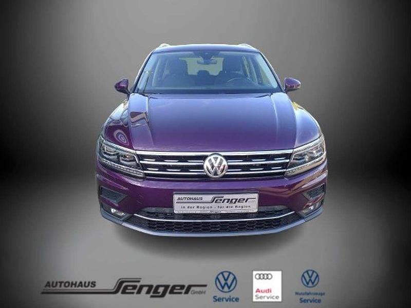 Gebraucht VW Tiguan Highline 220 PS (161 kW) 2018 Violet touch perleffekt SUV