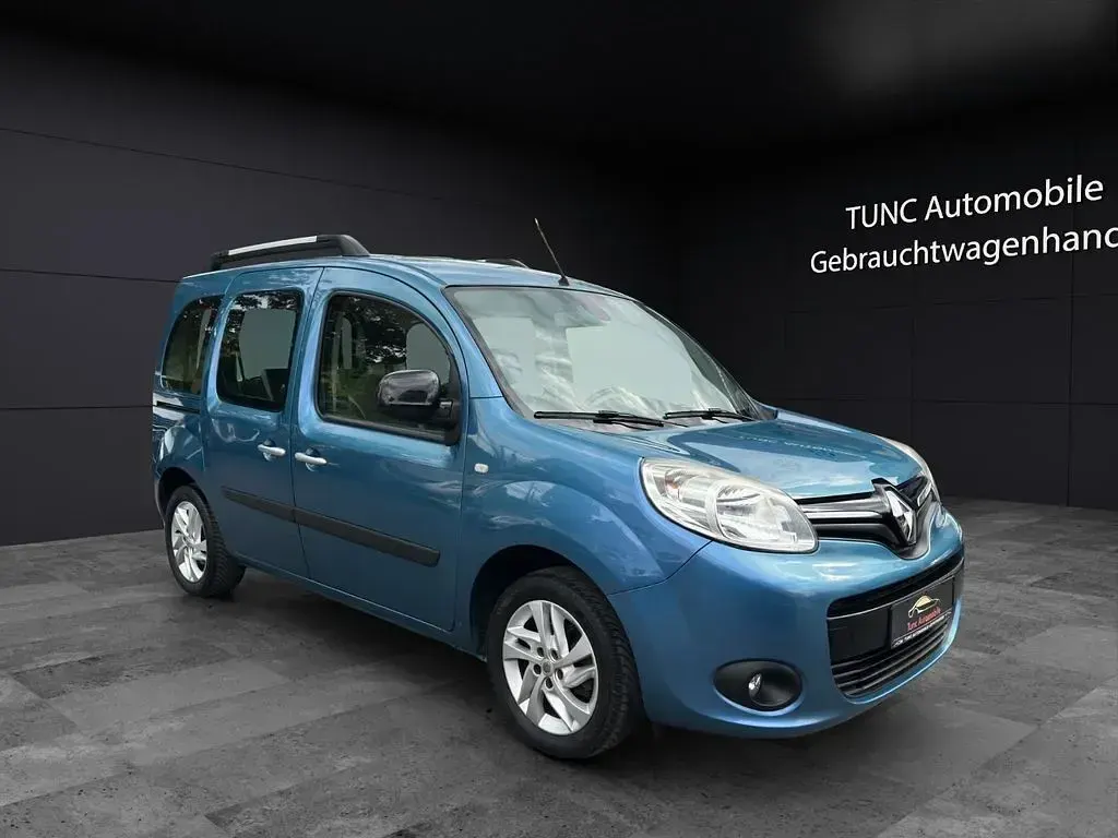 Gebraucht Renault Kangoo Initiale Paris 90 PS (66 kW) 2014 Blau Van / Kleinbus