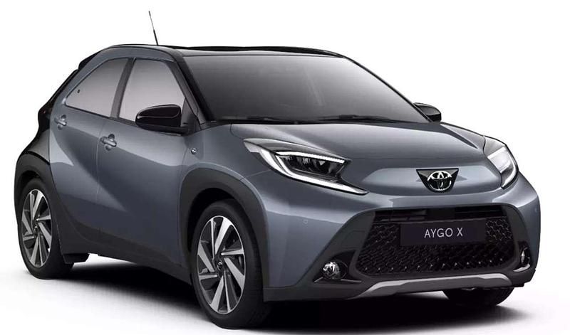 Neu Toyota Aygo X-plore 72 PS (52 kW) 2025 Celestite grey metallic/ dach Kleinwagen