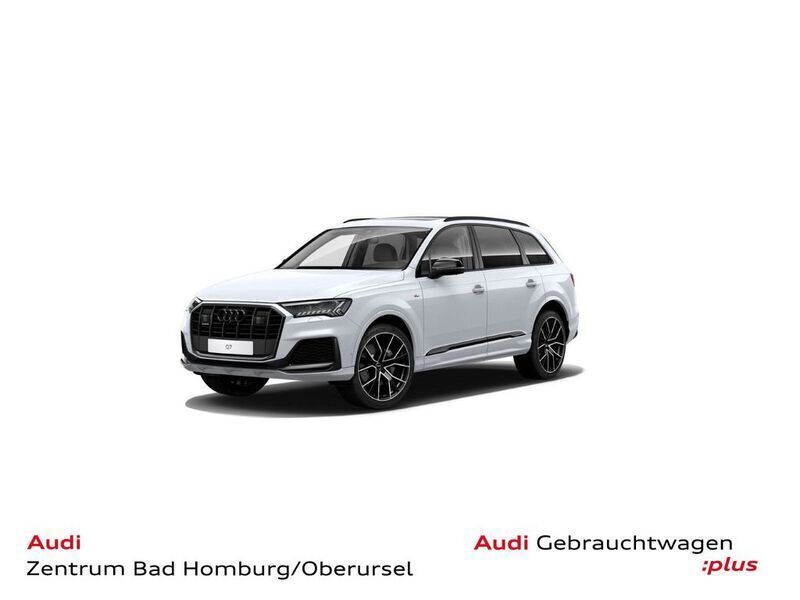 Gletscherweiß metallic Gebraucht 2021 Audi Q7 S-Line SUV | 59.890 € (Fairer Preis) - Bild 1/4