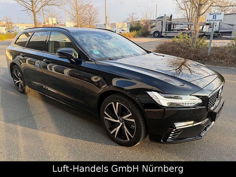 Gebraucht Volvo V90 R-Design 253 PS (186 kW) 2021 Black solid "stone" / solid Kombi