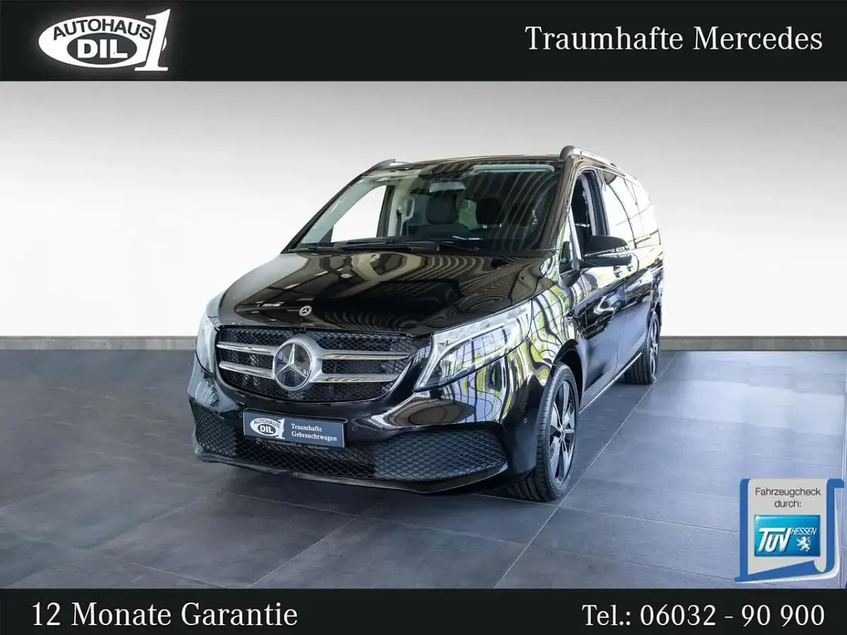 Gebraucht Mercedes V300 239 PS (175 kW) 2020 Lackfarbe obsidianschwarz meta Van / Kleinbus