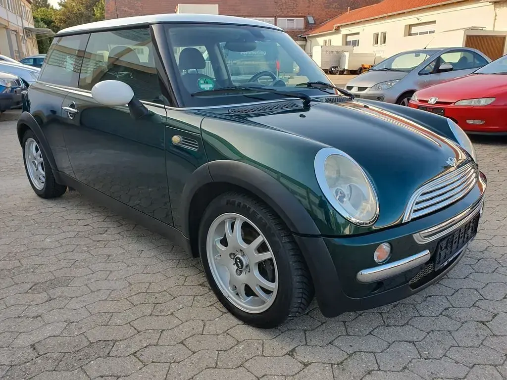 Käytetty Mini Cooper 116 HP (85 kW) 2003 Vihreä Viistoperä