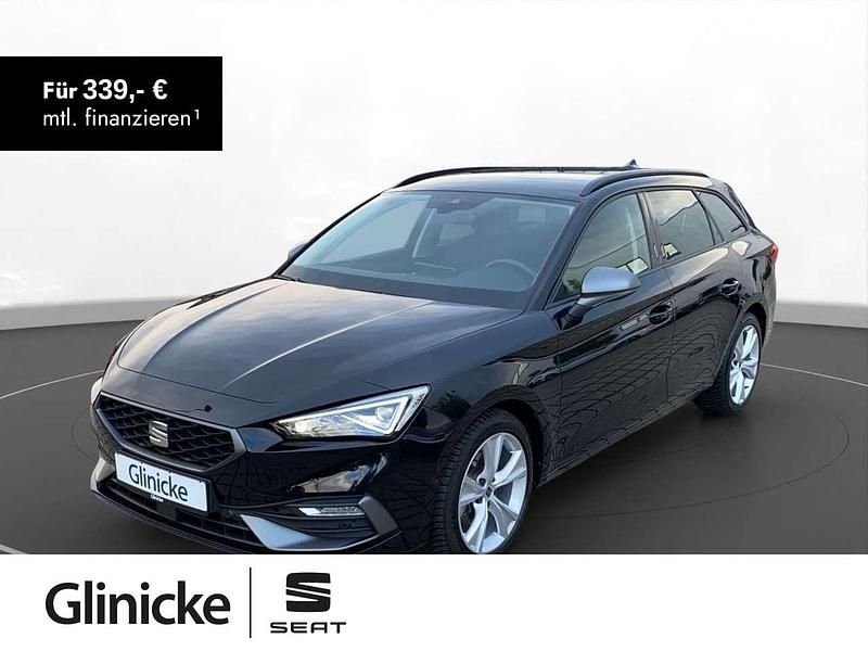 Mitternachtsschwarz Gebraucht 2024 Seat Leon FR Kombi | 26.480 € (Guter Preis) - Bild 1/1
