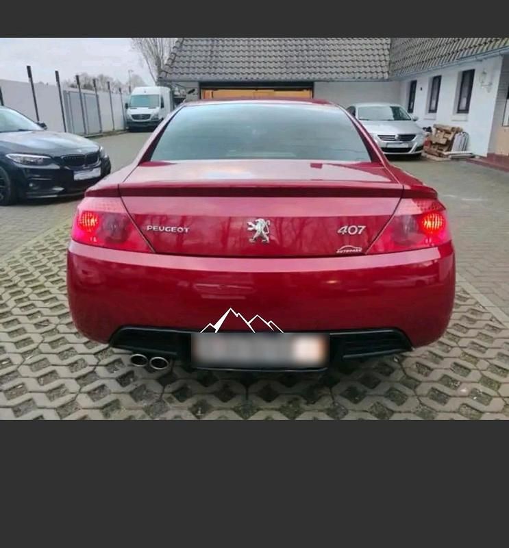 Gebraucht Peugeot 407 Coupe 204 PS (150 kW) 2006 Rot Coupé