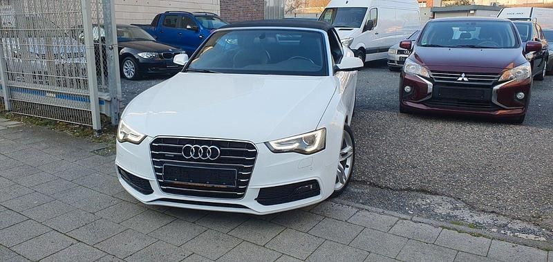 Gebraucht Audi A5 Cabriolet S-Line 177 PS (130 kW) 2012 Weiß Cabrio