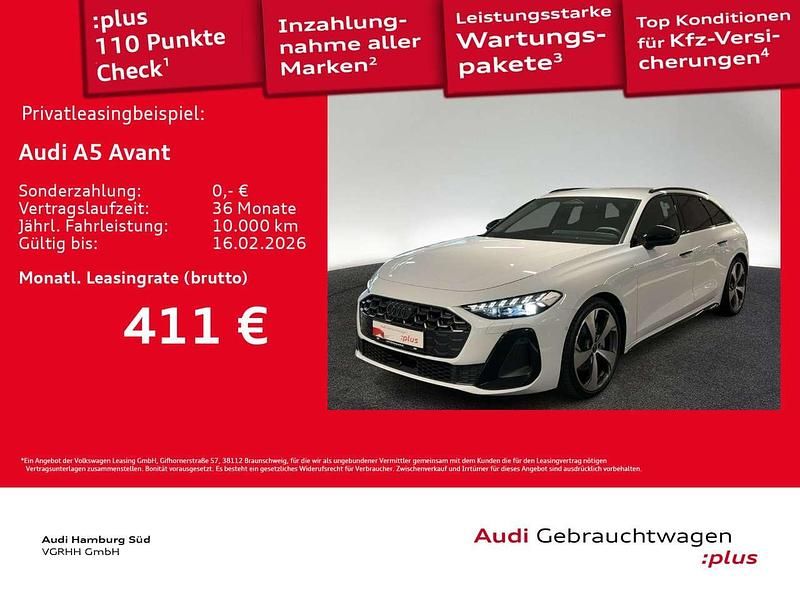 Weiß Gebraucht 2025 Audi A5 Sport Kombi | 49.960 € (Superpreis) - Bild 1/3