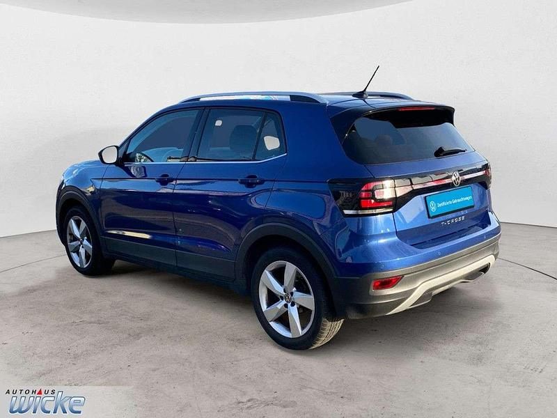 Gebraucht VW T-Cross Style 110 PS (80 kW) 2021 Blau SUV