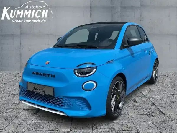 Poison blue (blau) Gebraucht 2023 Abarth 500C Cabrio | 29.900 € - Bild 1/4