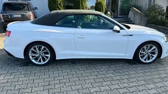 Gebraucht Audi A5 Cabriolet Advanced 204 PS (150 kW) 2021 Weiß Cabrio