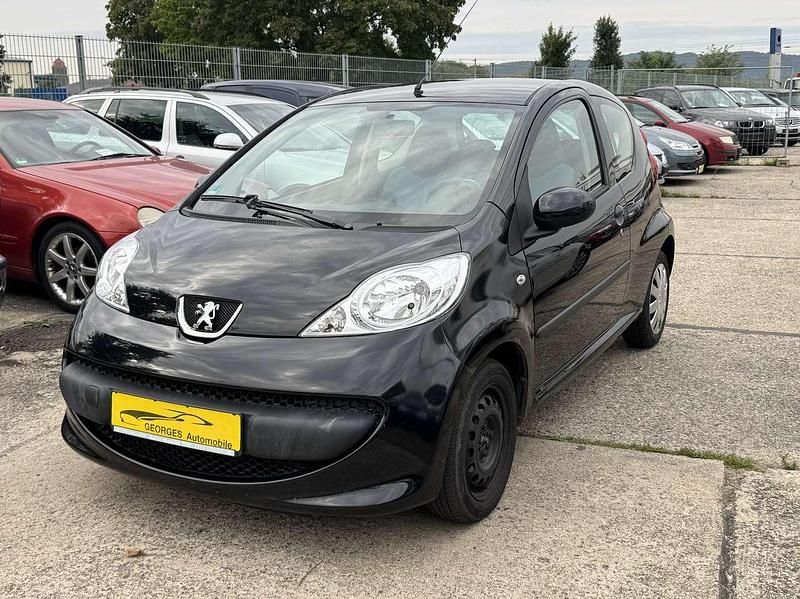 Schwarz Gebraucht 2008 Peugeot 107 Kleinwagen | 1.090 € (Guter Preis) - Bild 1/4