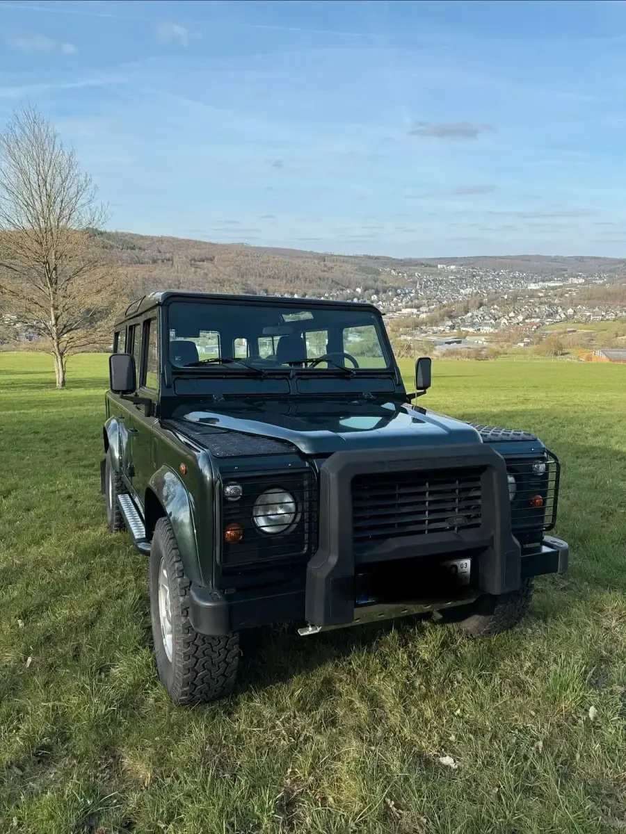 Brugt Land Rover Defender 122 HK (89 kW) 2003 Grøn SUV