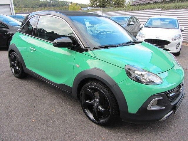 Gebraucht Opel Adam Rocks Rocks 116 PS (85 kW) 2016 Marangu green uni dach schwar Kleinwagen