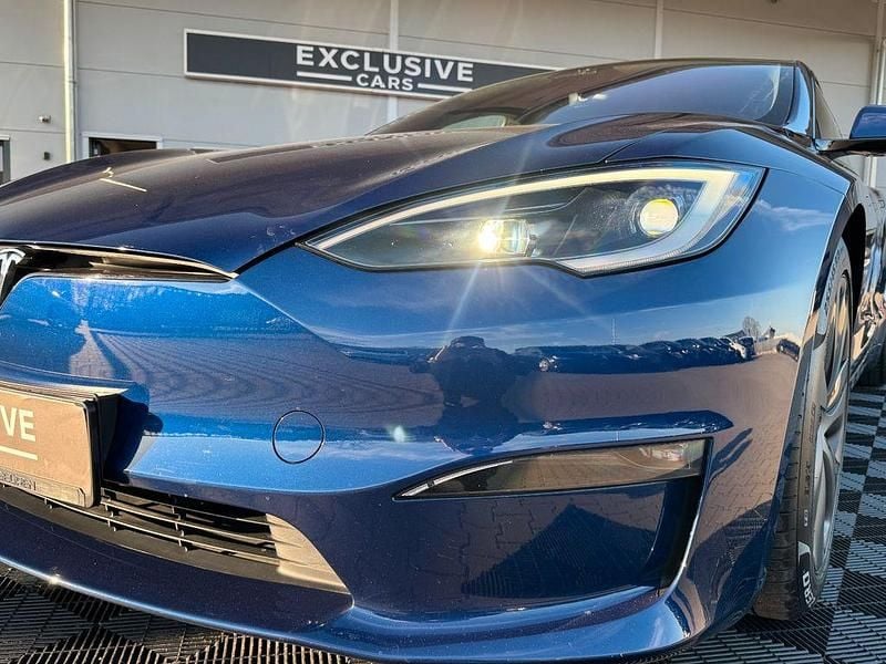 Gebraucht Tesla Model S 492 kW (670 PS) 2024 Deep blue metallic Kleinwagen